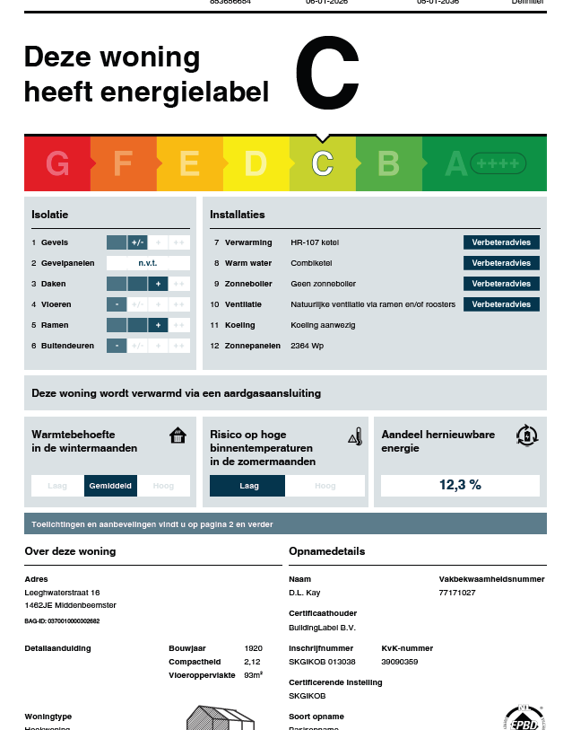 Te koop: Foto Woonhuis aan de Leeghwaterstraat 16 in Middenbeemster