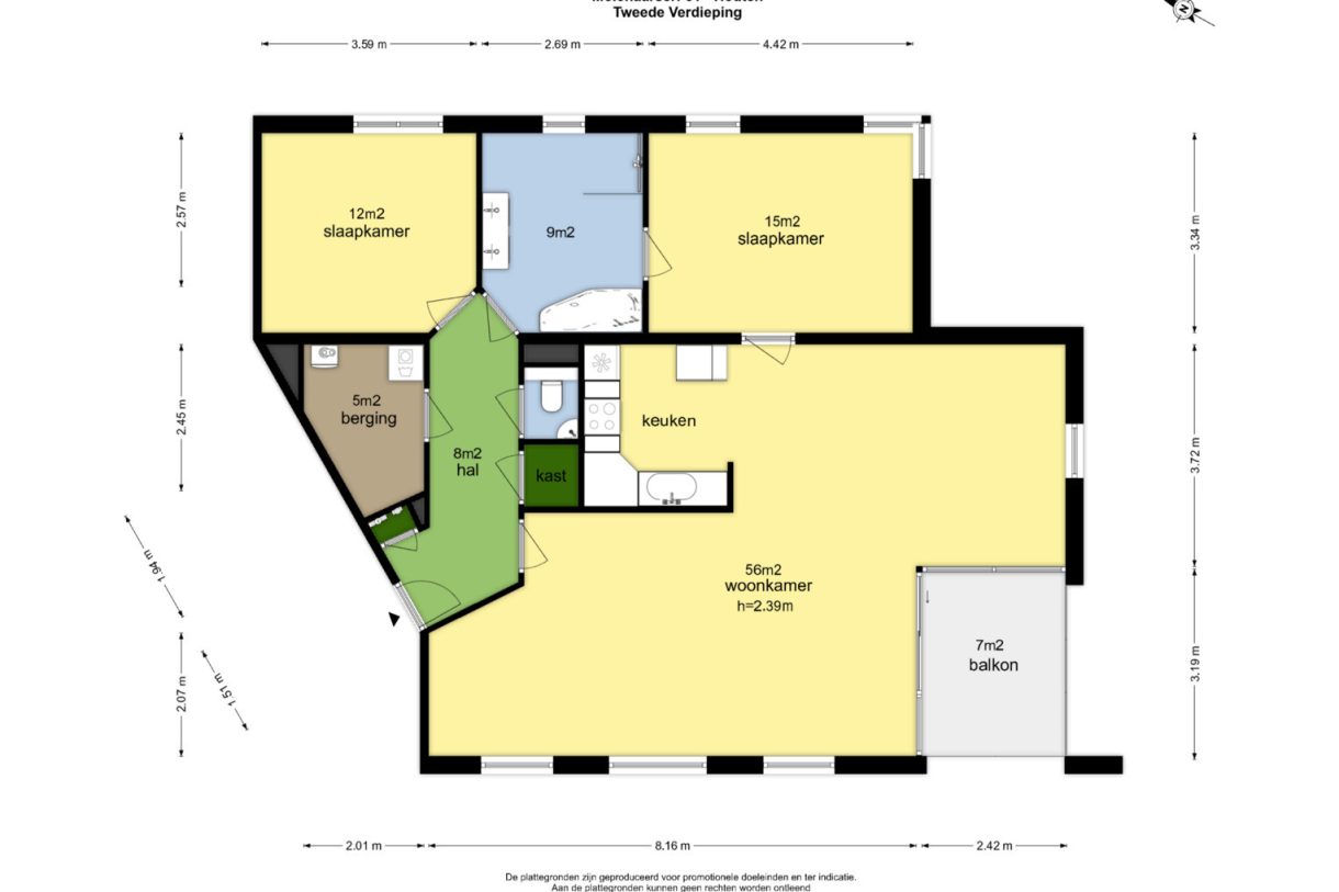 Te koop: Foto Appartement aan de Molenaarserf 51 in Houten