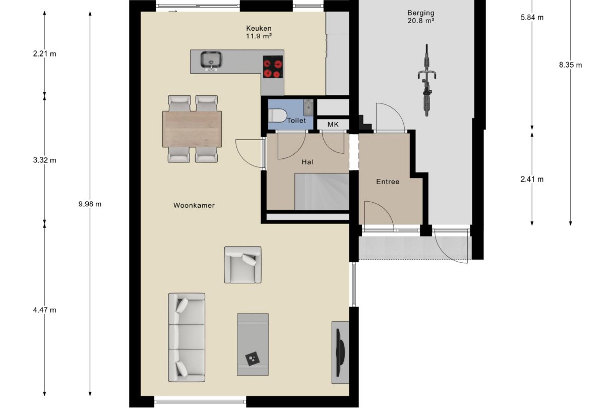 Te koop: Foto Woonhuis aan de Hendrik Pieter Marchantstraat 12 in Arnhem