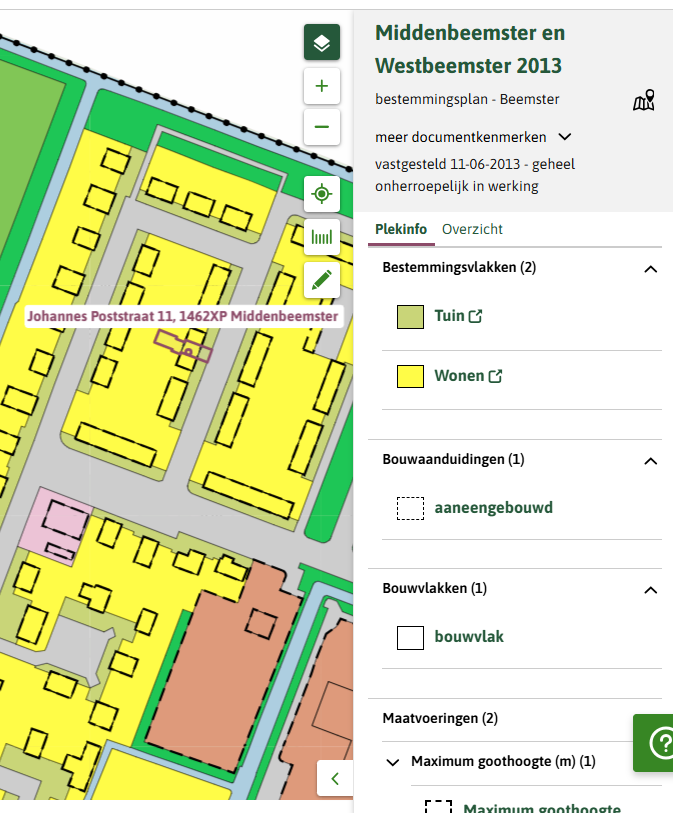 Te koop: Foto Woonhuis aan de Johannes Poststraat 11 in Middenbeemster